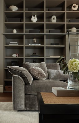 Georgio 3 Seater in Luxe Chenille Mocha All Over, £1499