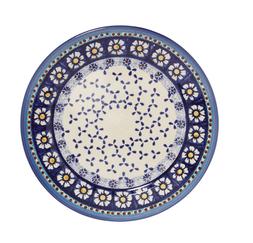 Blue Floral Plate