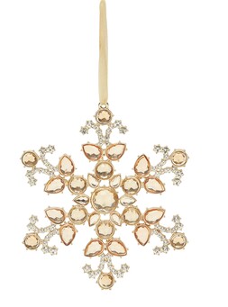 Gold Snowflake Bauble