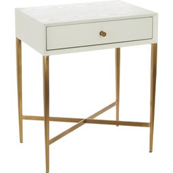 Grey Bedside Table
